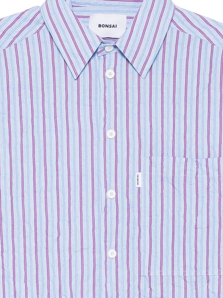 Camicia azzurro polvere botton down 
