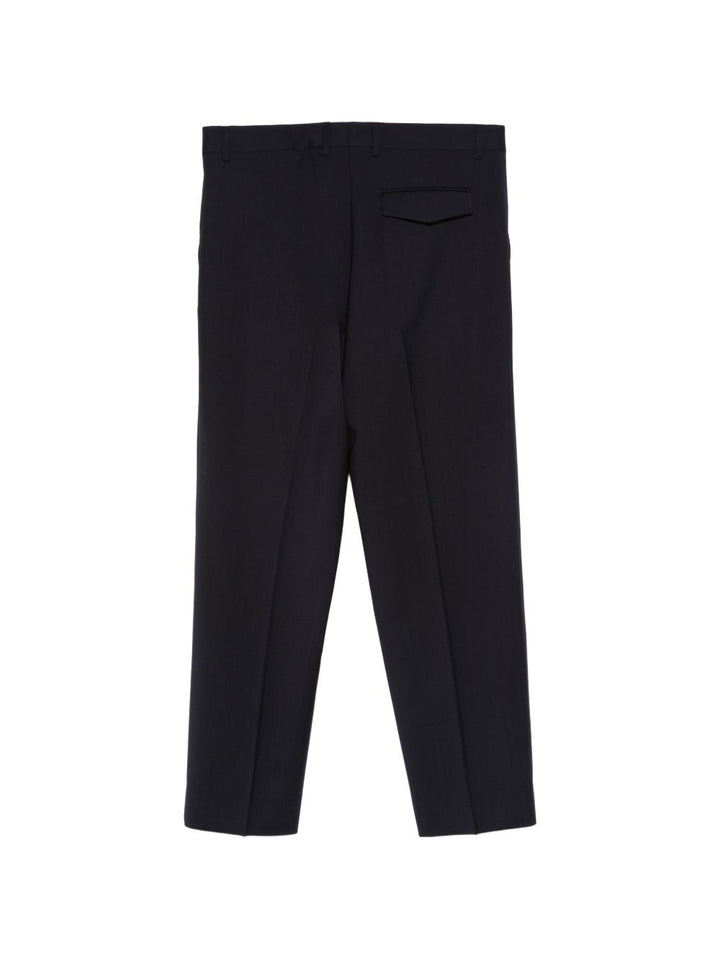 Pantaloni blu dritti 
