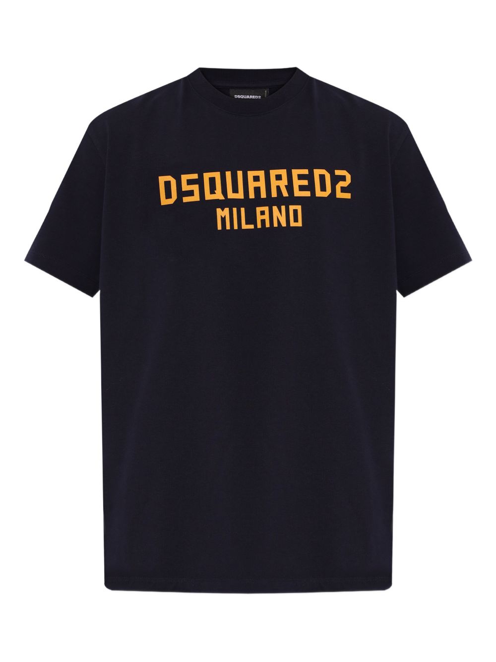 T-shirt blu navy con logo 