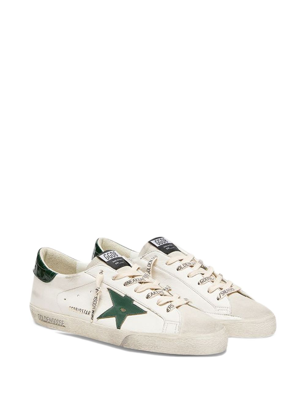 Sneakers Superstar white/green 