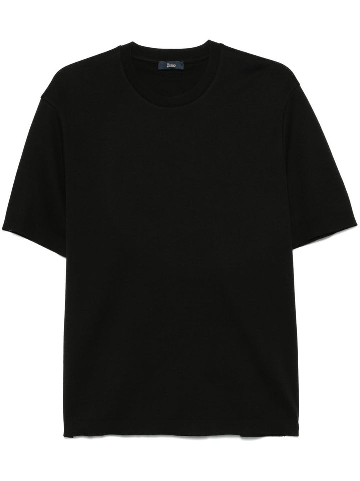 T-shirt nera 