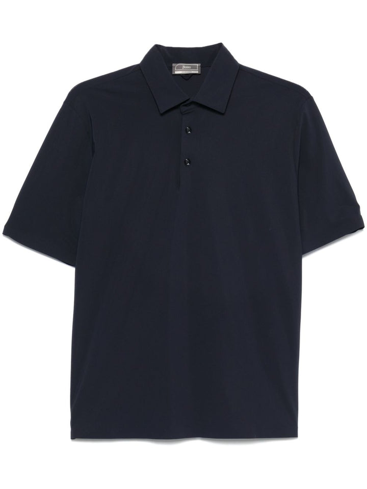 Polo blu 