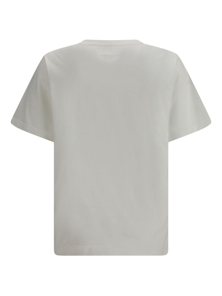 T-shirt Wild Tiger bianco 