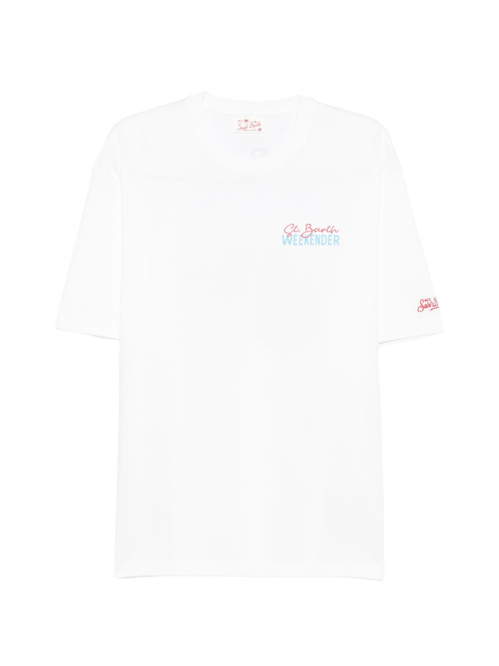 T-shirt con grafica bianca 