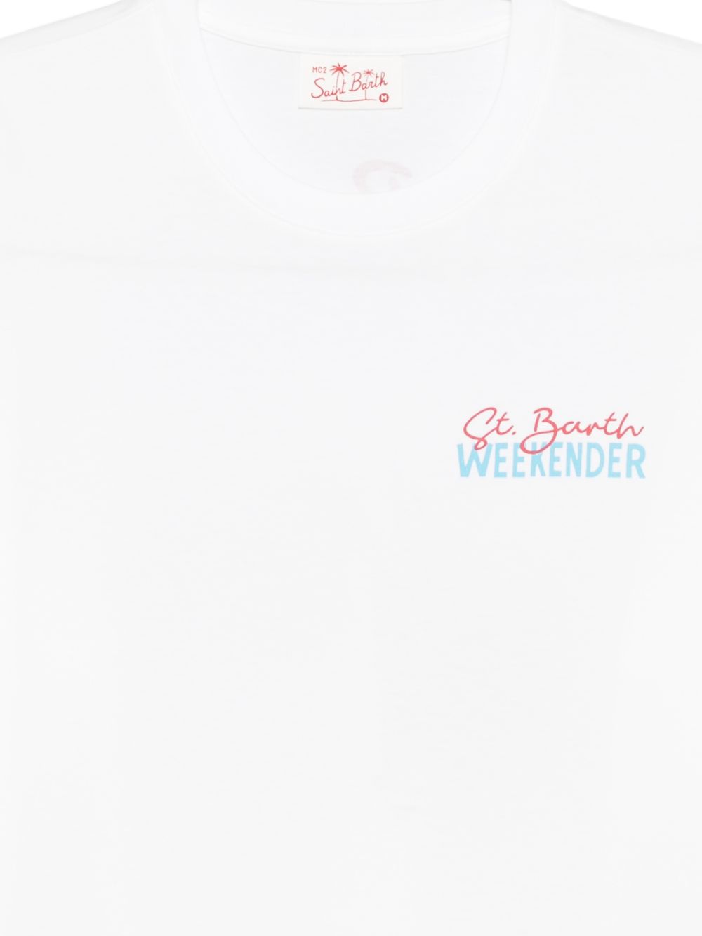 T-shirt con grafica bianca 