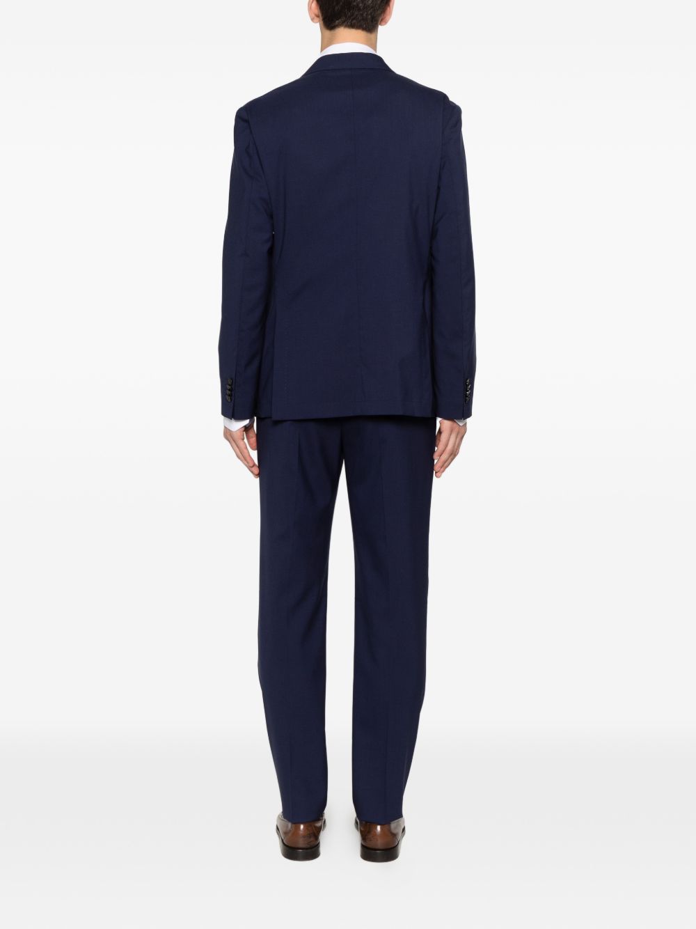 Abito monopetto bluette 