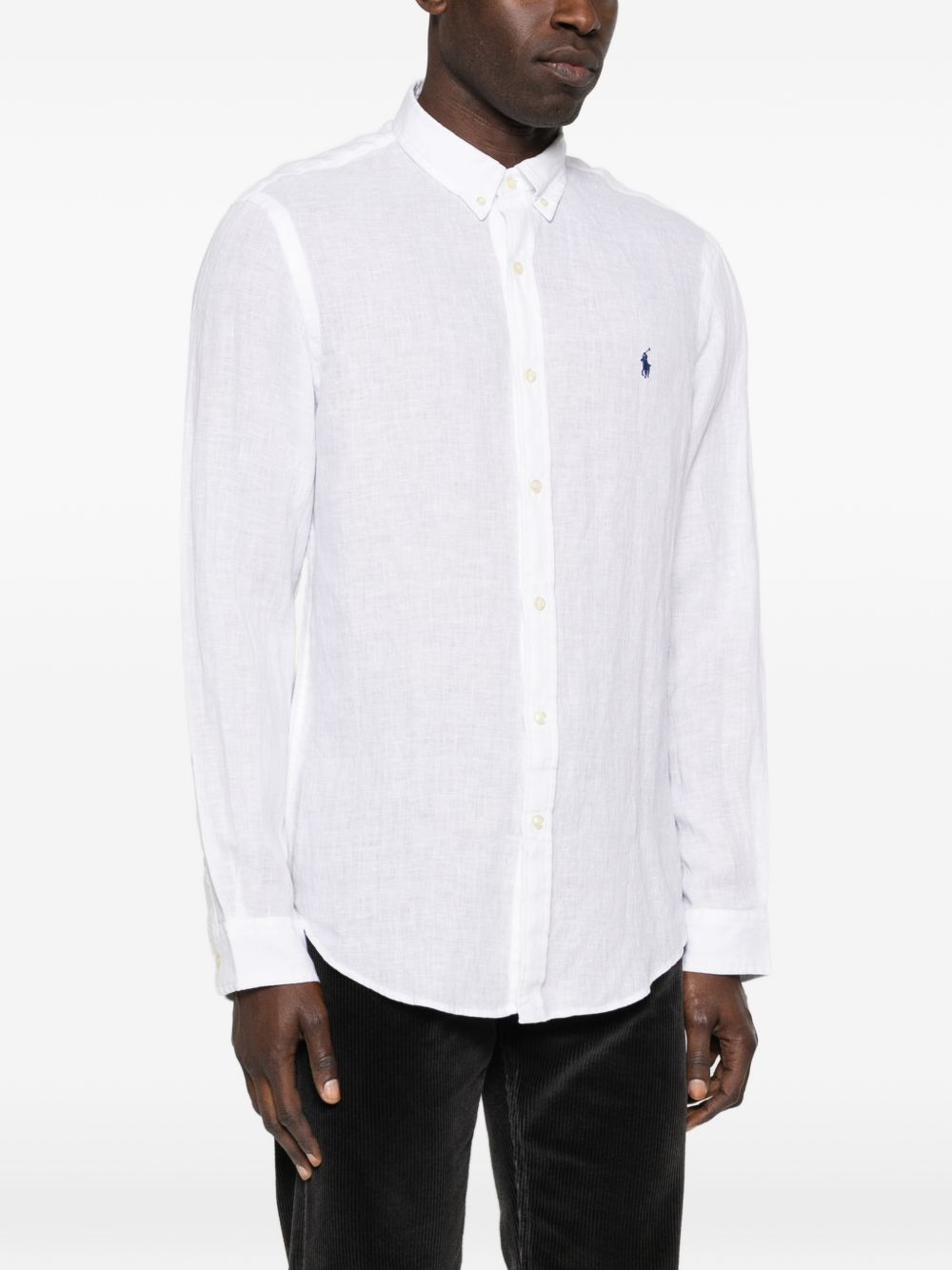 Camicia bianca in lino 