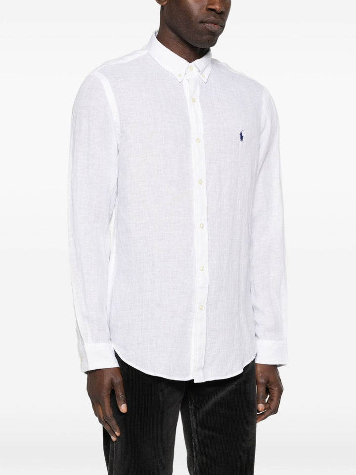 Camicia bianca in lino 