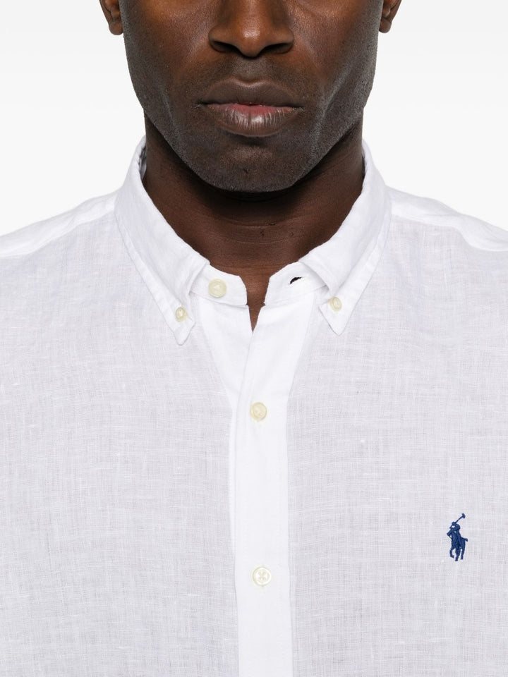 Camicia bianca in lino 