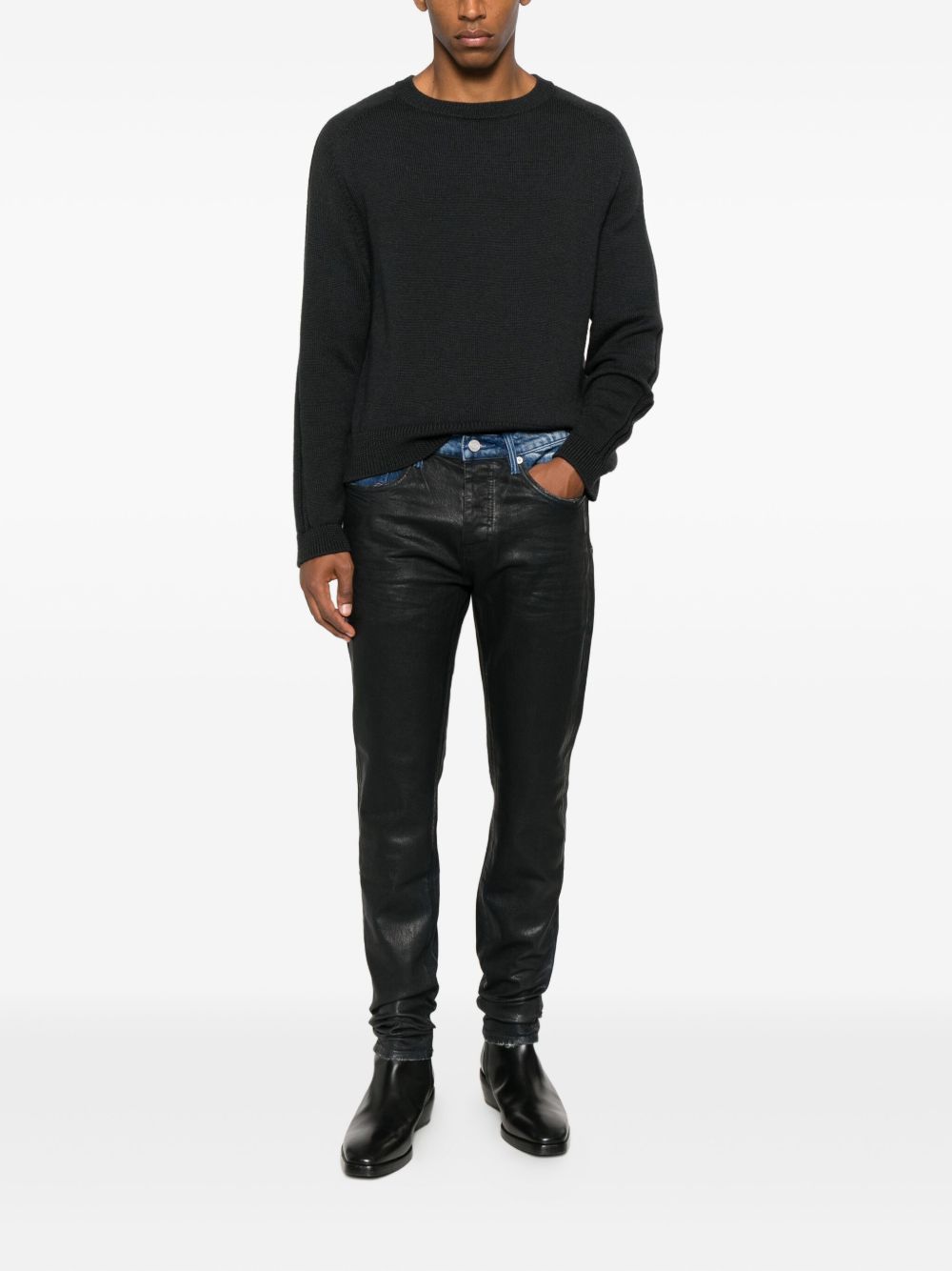 Purple Brand P001SKCB126BLACK