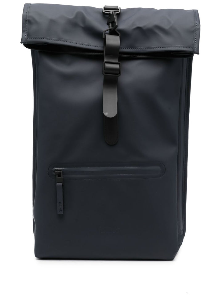 Zaino blu navy con fibbia 