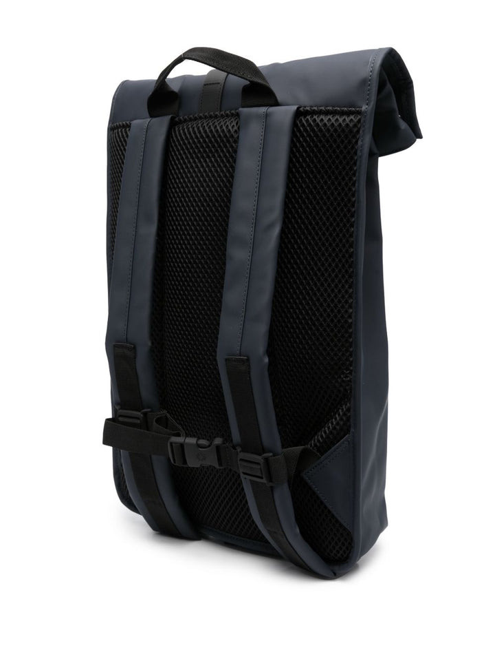 Zaino blu navy con fibbia 