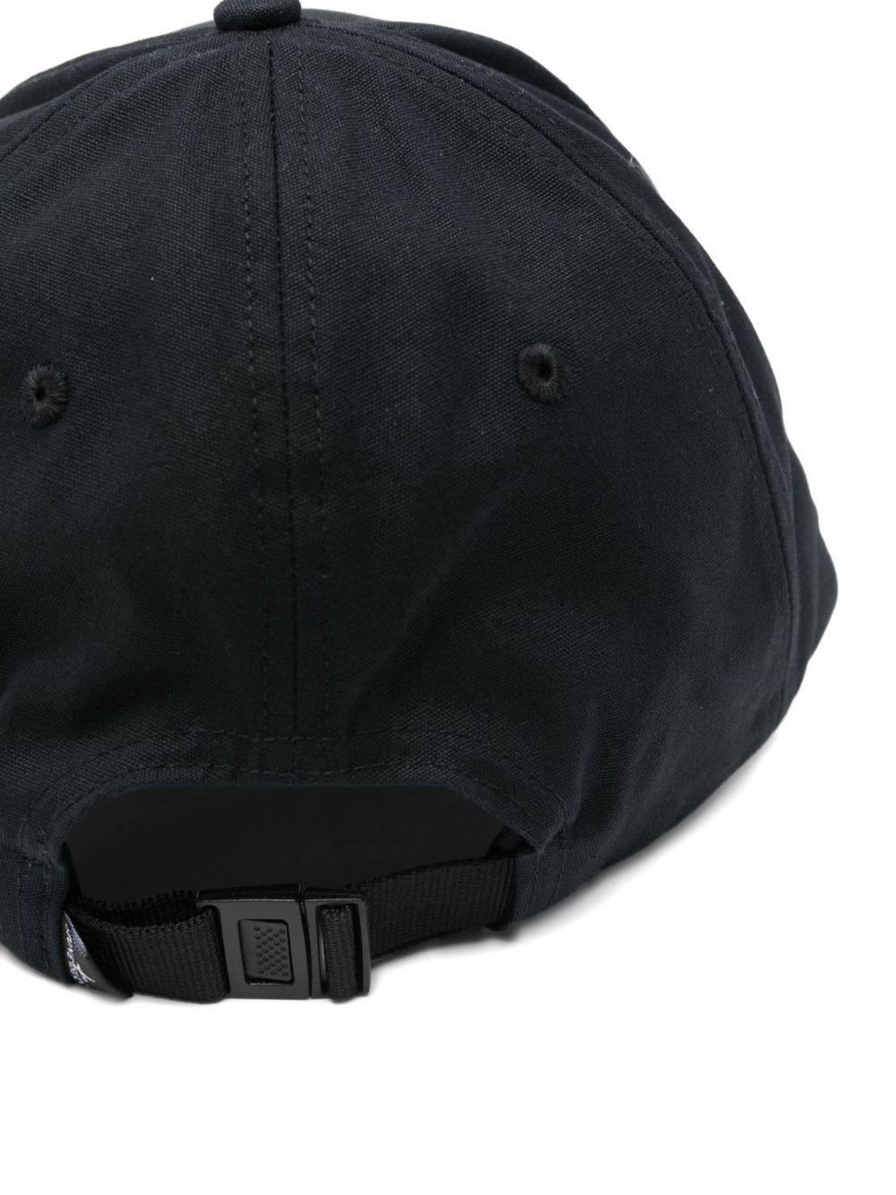 Cappello da baseball nero con logo 