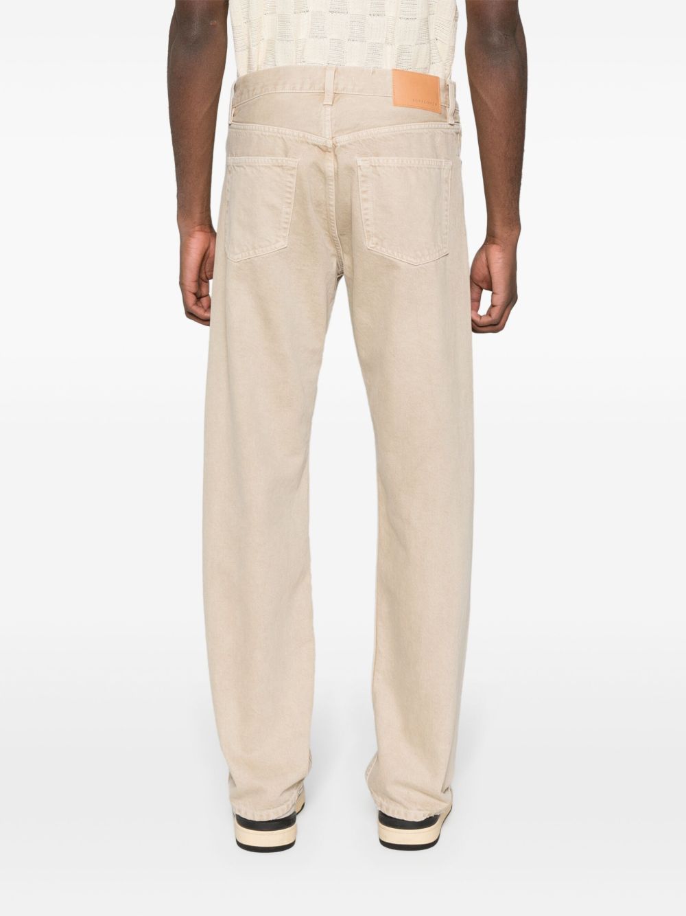 Jeans dritti vintage sand 