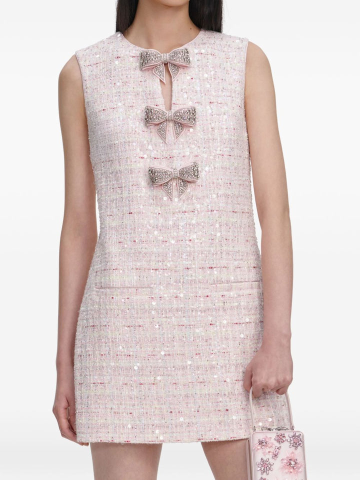 Abito corto con paillettes 