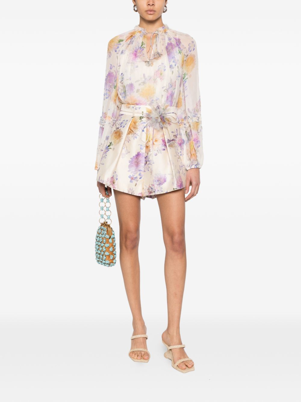 Camicia a fiori 