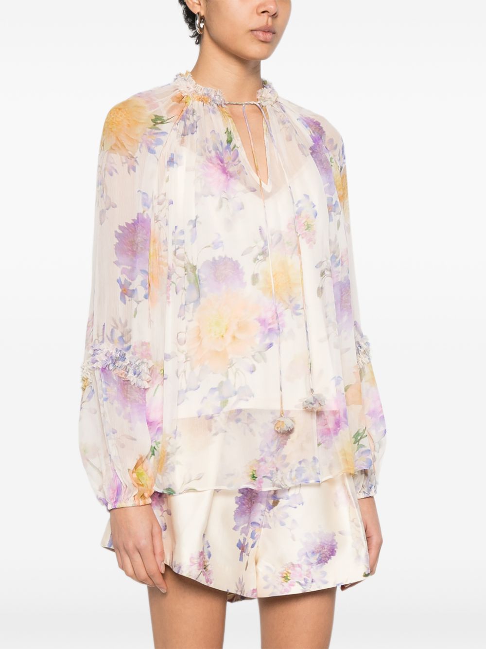Camicia a fiori 