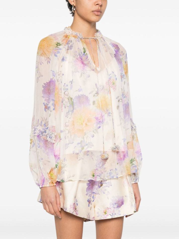 Camicia a fiori 