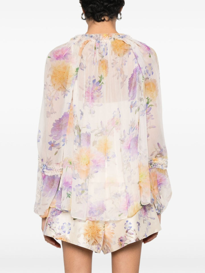 Camicia a fiori 