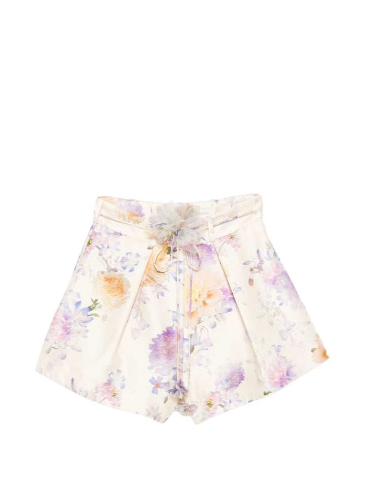Shorts a fiori 