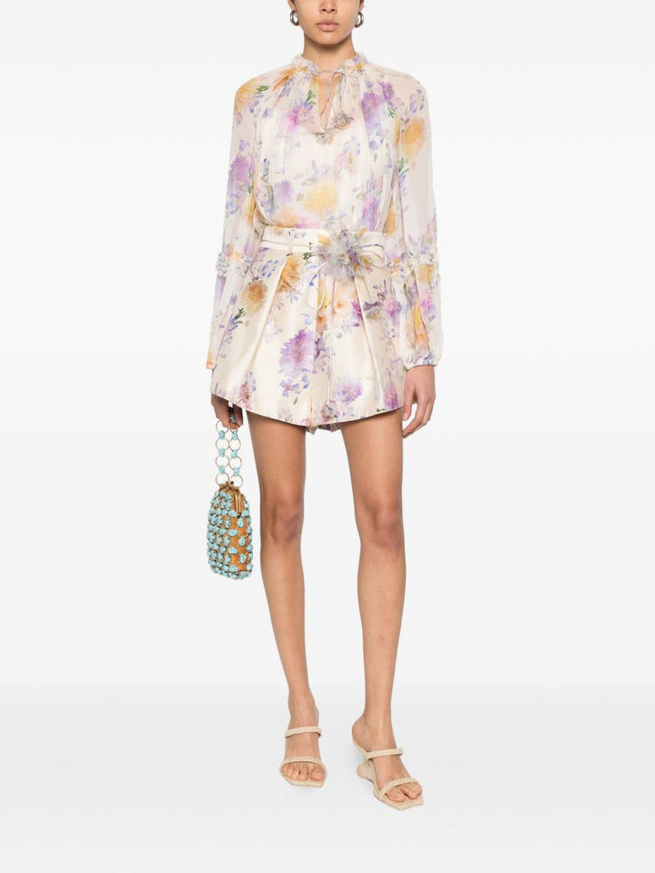 Shorts a fiori 