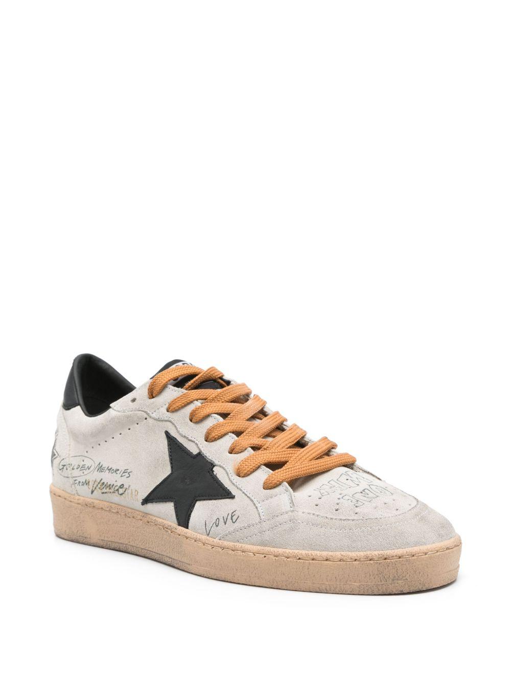 Sneakers grigio chiaro Ball Star con imbottitura e soletta rimovibile 