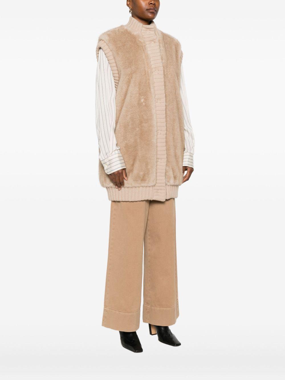 Gilet in pelliccia sintetica 