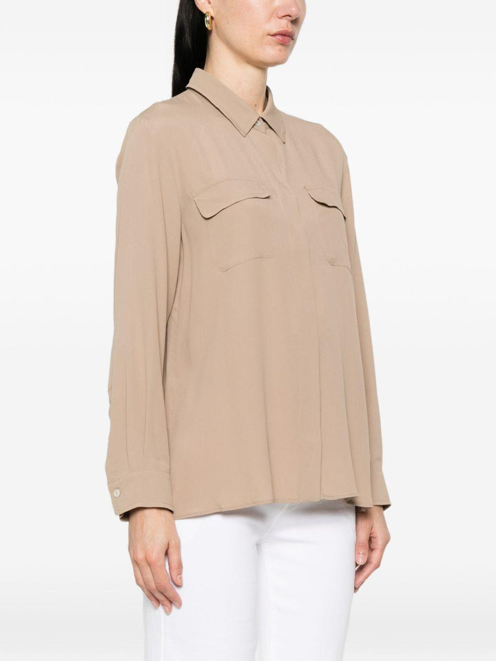 Camicia Febe con colletto e taschino 