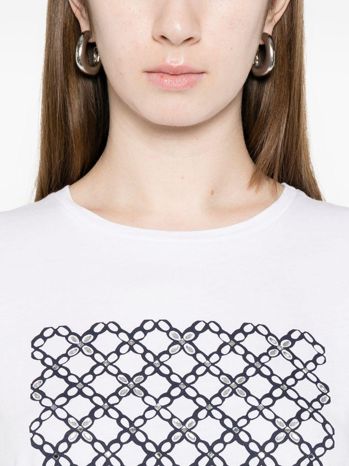 T-shirt con stampa 