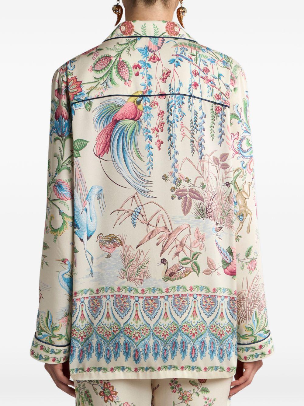 Camicia con stampa 