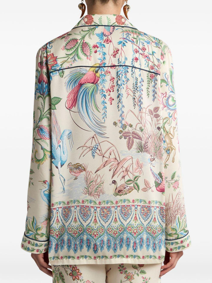 Camicia con stampa 