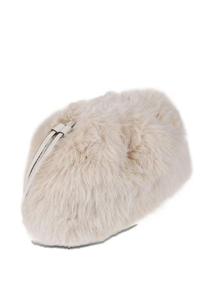 Clutch in pelliccia sintetica 
