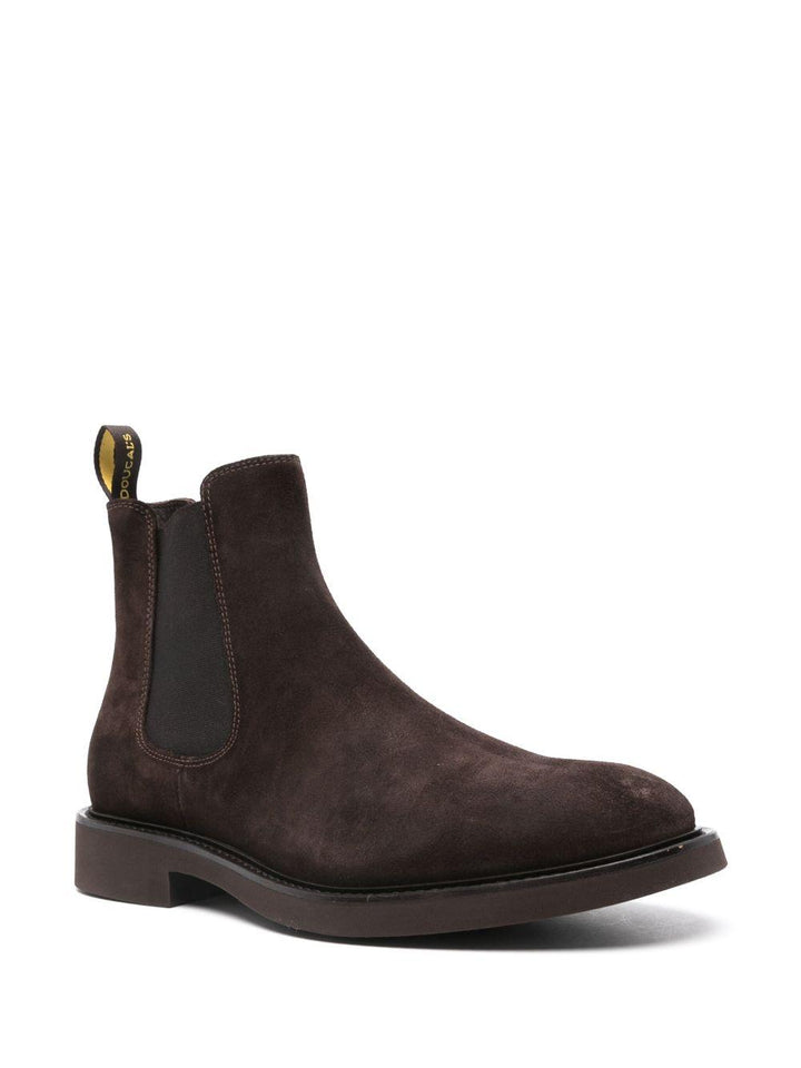 Stivali marrone cedro in suede 
