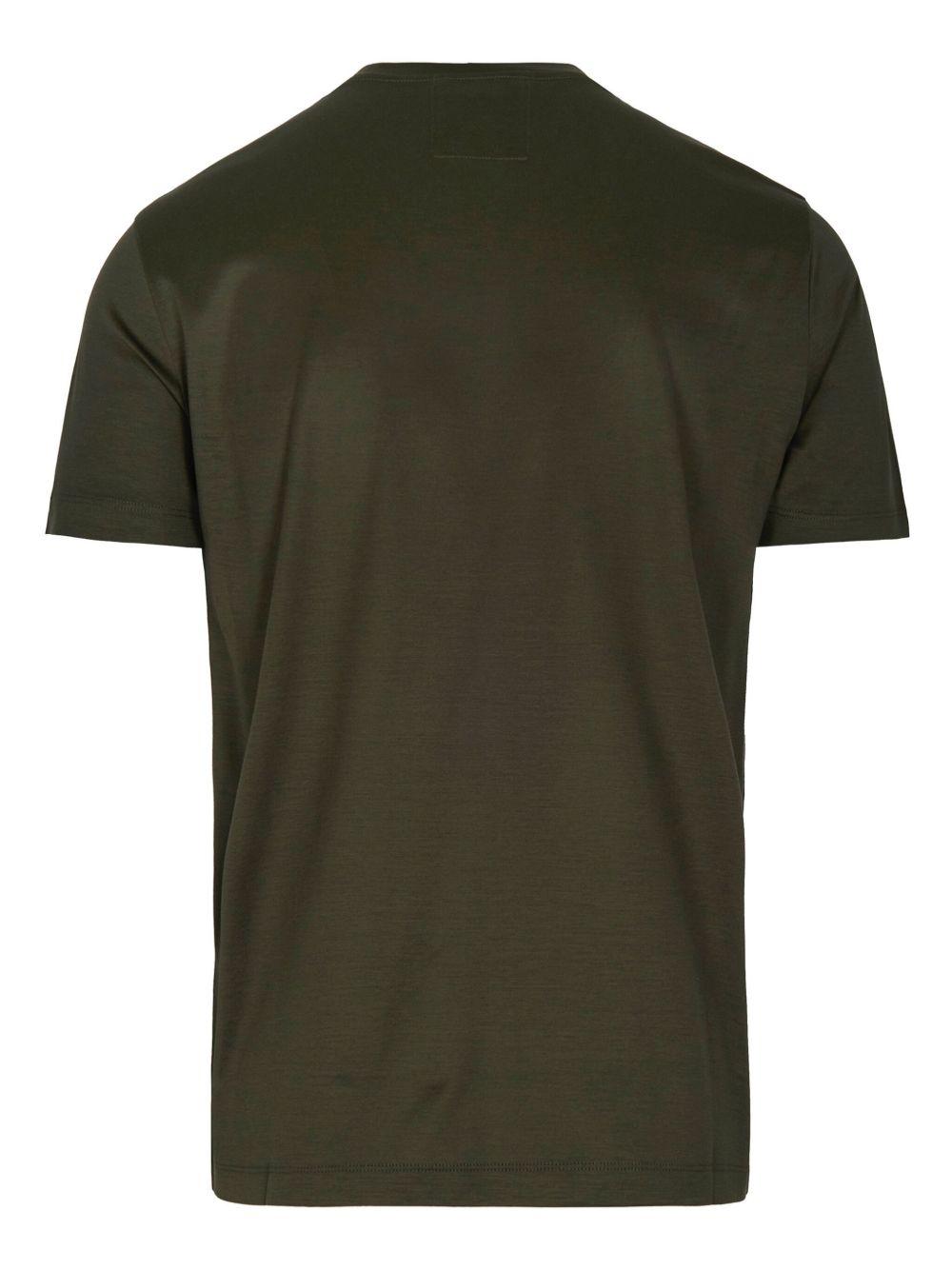T-shirt verde scuro 