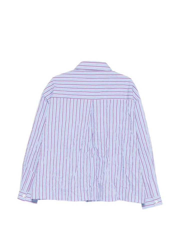 Camicia azzurro polvere botton down 