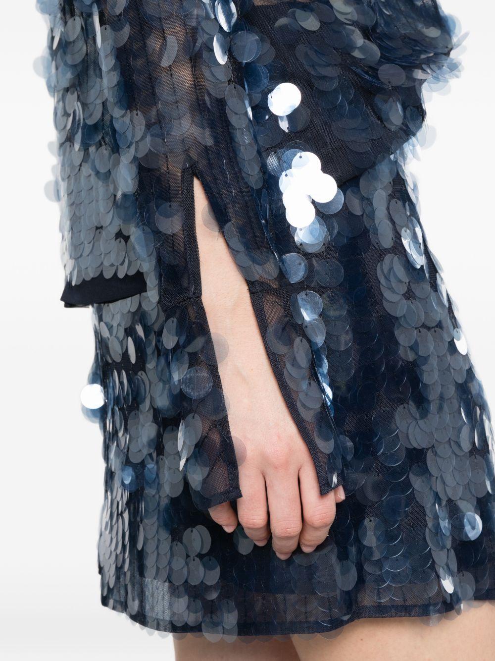 Top Gallo con paillettes 