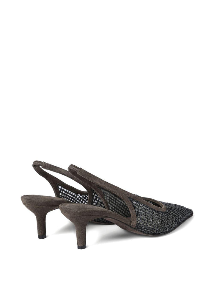 Pumps con cinturino posteriore 