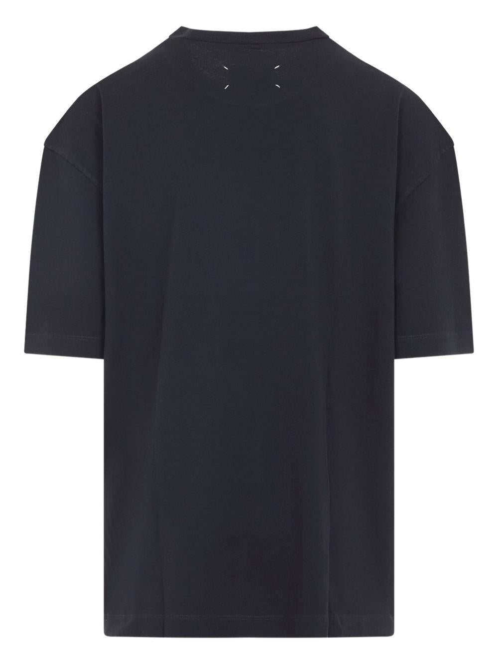 T-shirt grigio antracite con logo 