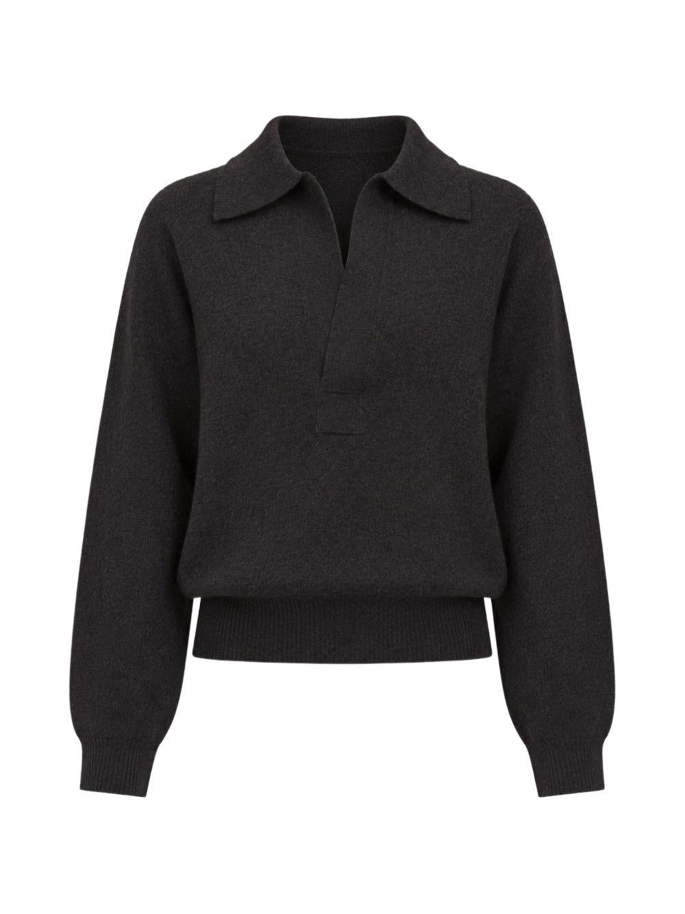 Maglione con scollo a V 