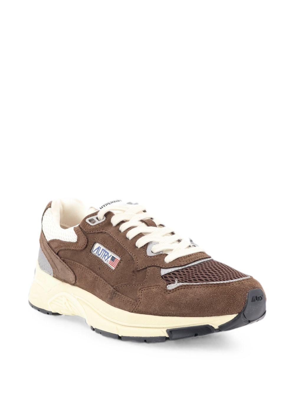 Sneakers cotto con inserti 