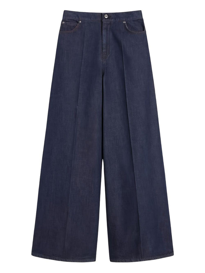 Jeans 5 tasche wide leg Carmine 
