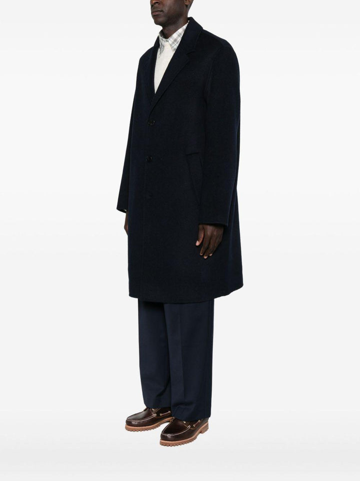 Cappotto monopetto blu navy 