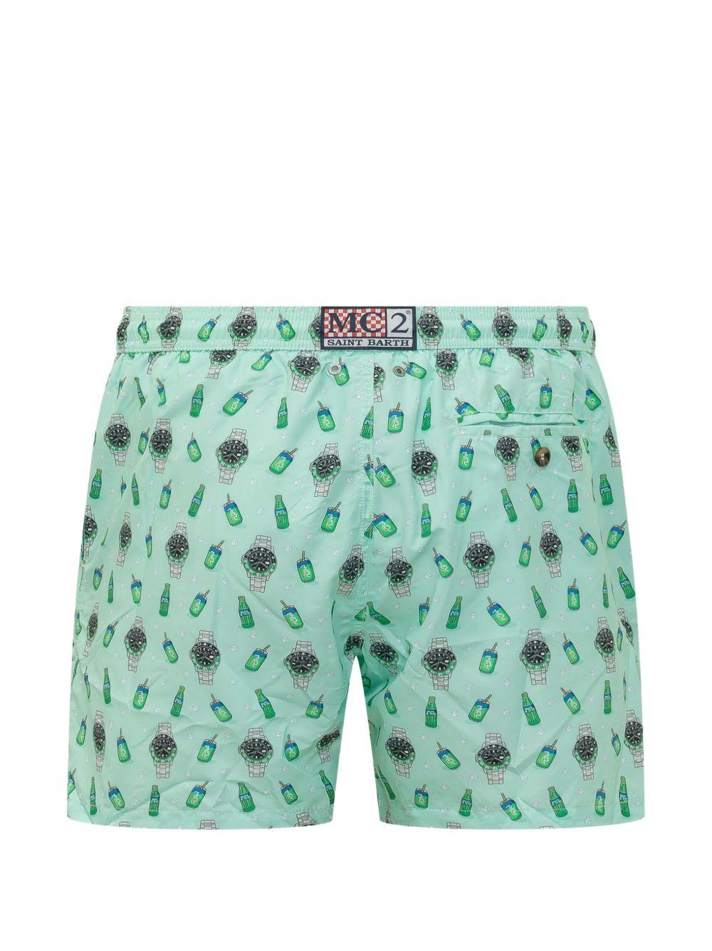 Costume da bagno verde acqua 