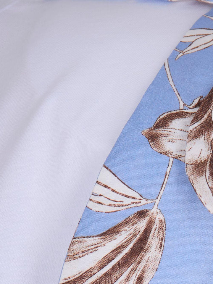 T-shirt con maniche 