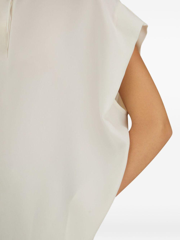 Blusa a maniche corte 