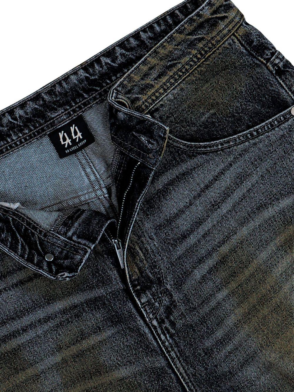 Shorts green a gamba ampia 