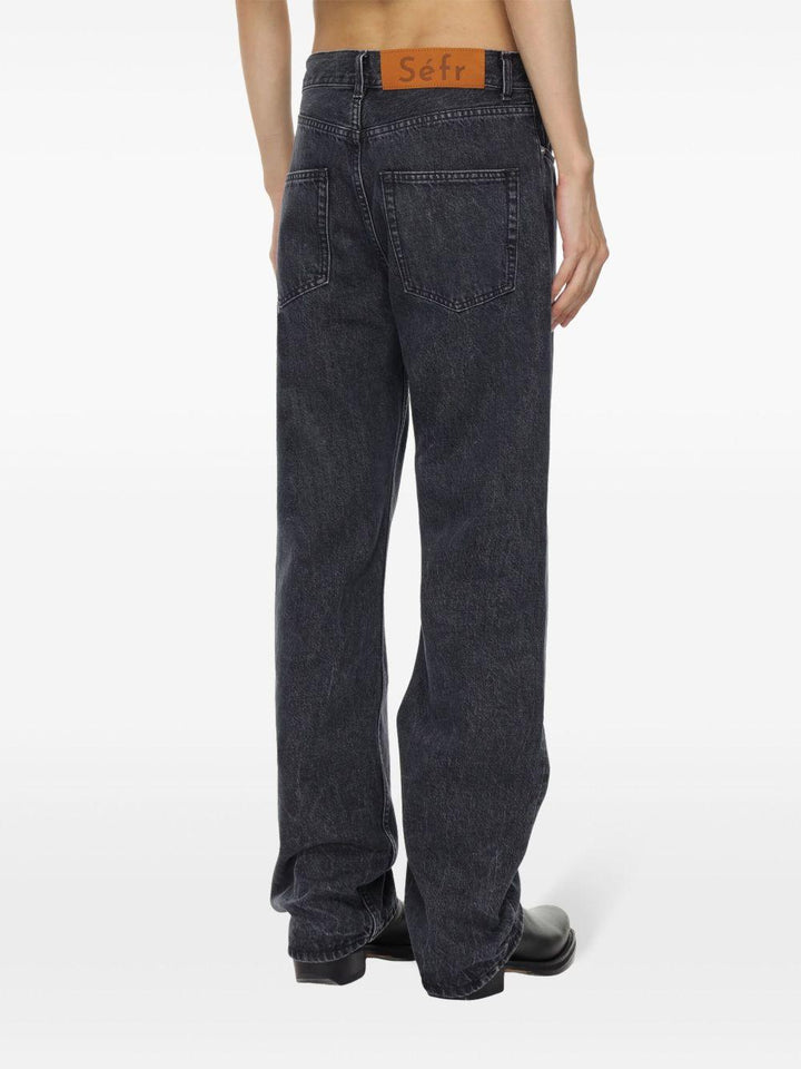 Jeans slim grigio scuro 