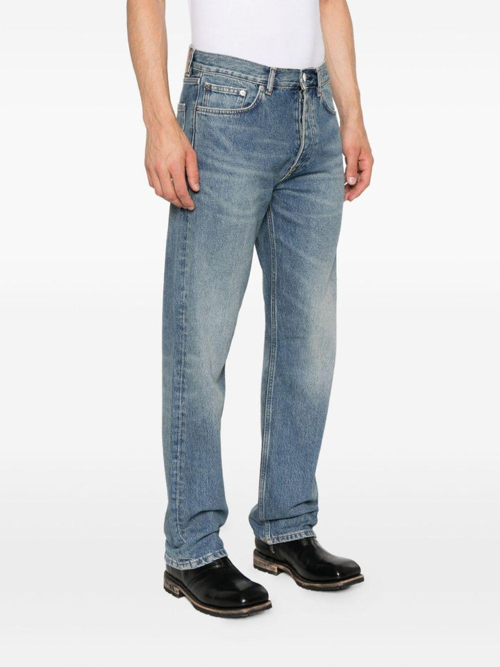 Jeans dritti blu scuro 