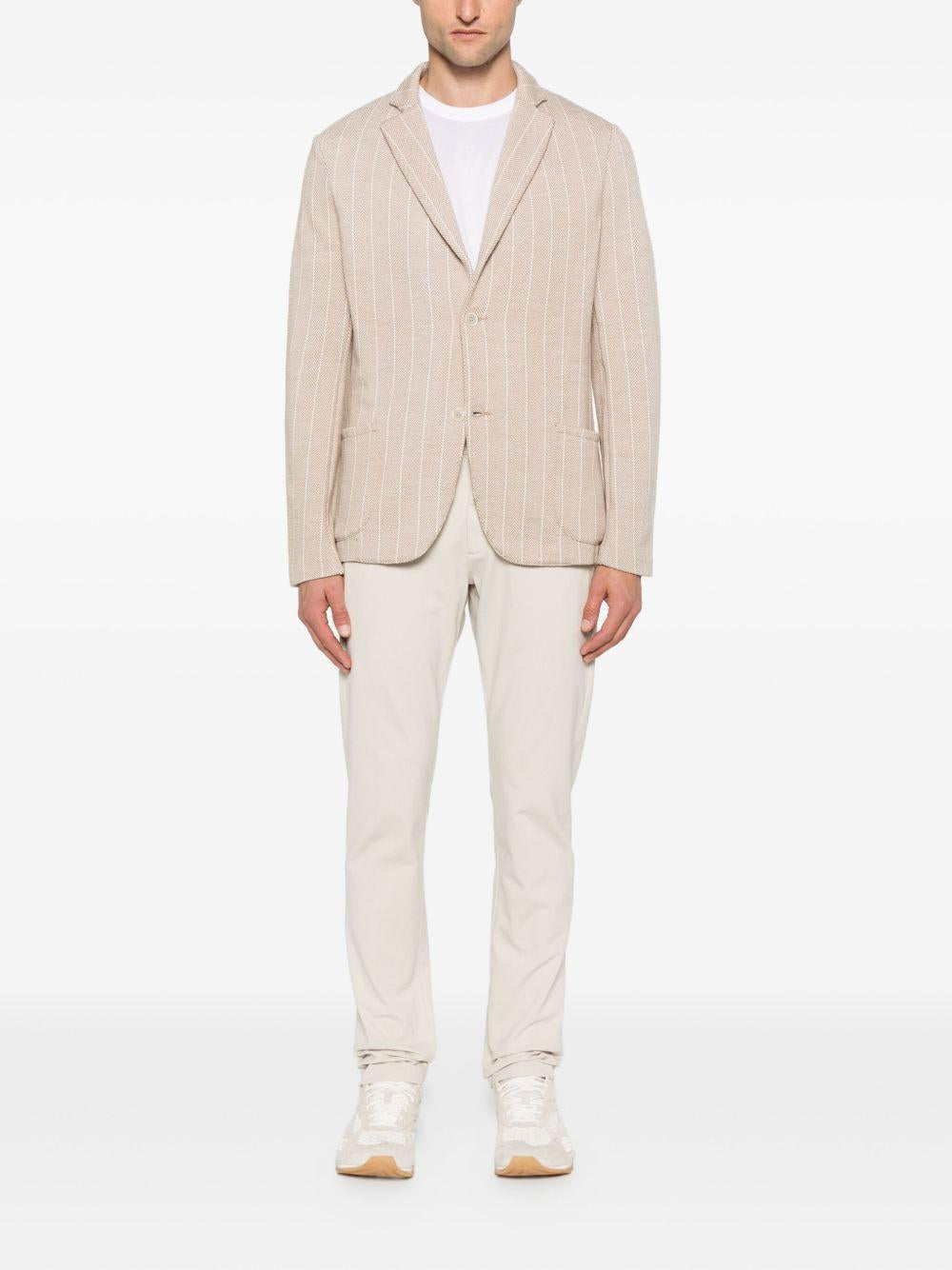 Pantaloni con coulisse sabbia 