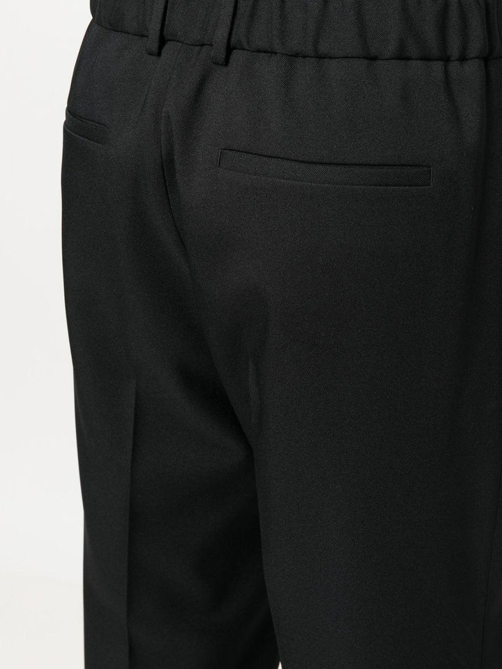 Pantaloni sartoriali dritti neri 